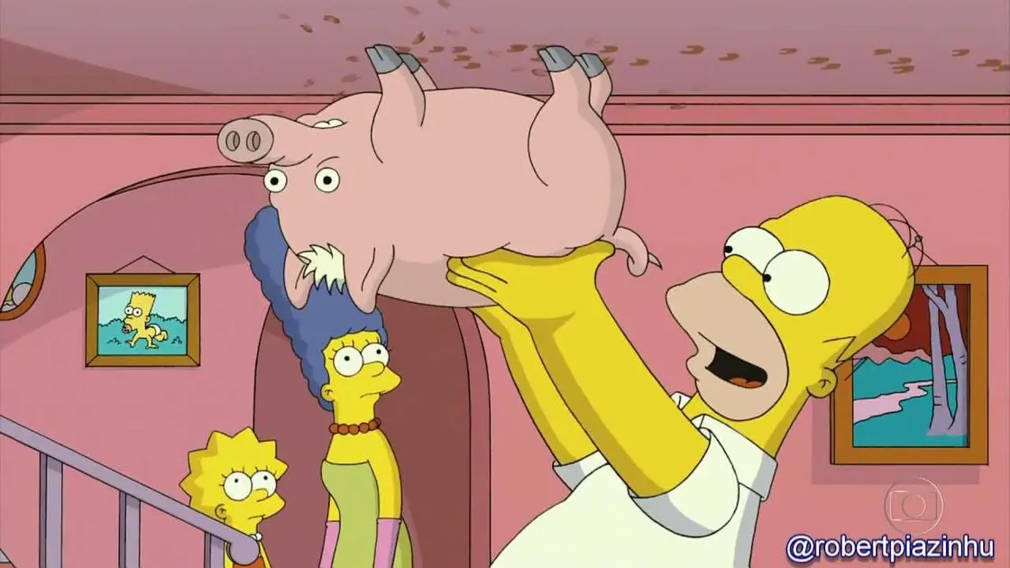 Homer cantando "Porco Aranha, Porco Aranha..." - Baixe agora o áudio