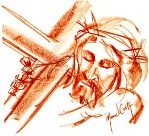 Sermão Imaginário de um Padre Fictício: Reflexão sobre Fé, Perdão e Salvação 1 Católico rezando - Sermão Imaginário de Padre Fictício