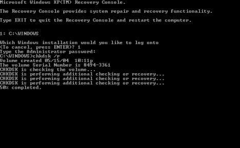 chkdsk chkdsk