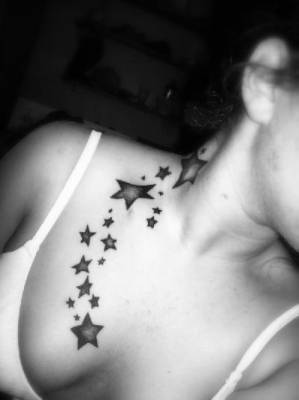 Tatuagens Femininas de Estrela Tatuagens Femininas de Estrela