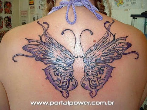 Tatuagem Borboletas - Tattoo Butterfly (22) Tatuagem Borboletas - Tattoo Butterfly (22)