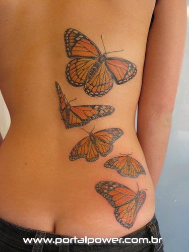 Tatuagem Borboletas - Tattoo Butterfly (15) Tatuagem Borboletas - Tattoo Butterfly (15)