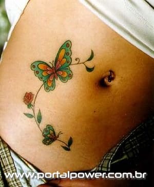 Tatuagem Borboletas - Tattoo Butterfly (13) Tatuagem Borboletas - Tattoo Butterfly (13)