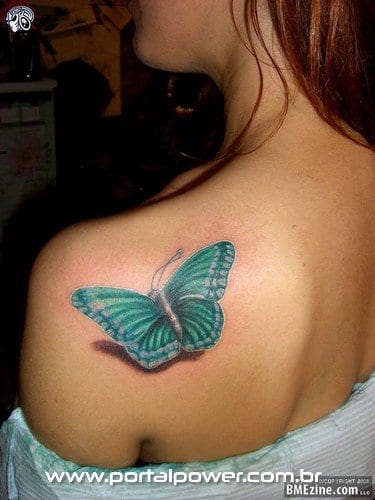 Tatuagem Borboletas - Tattoo Butterfly (33) Tatuagem Borboletas - Tattoo Butterfly (33)