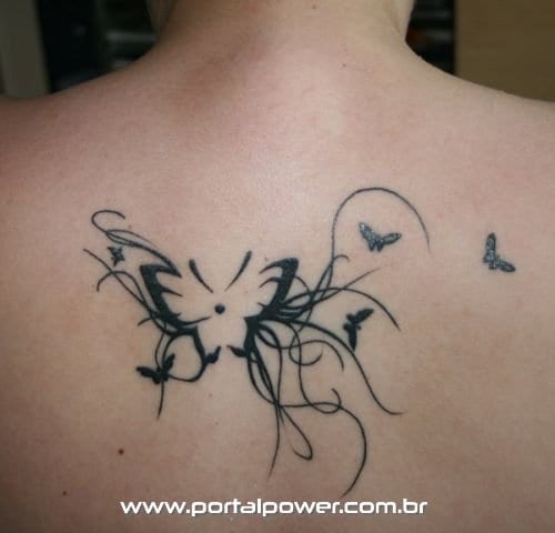 Tatuagem Borboletas - Tattoo Butterfly (24) Tatuagem Borboletas - Tattoo Butterfly (24)