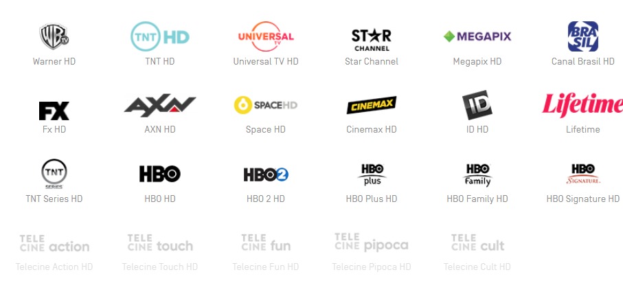 Grade de Canais Oi TV 2025 Grade de Canais Oi TV Total HD 2025