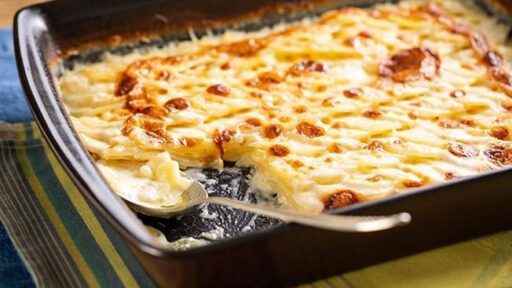 Receita de batata gratinada