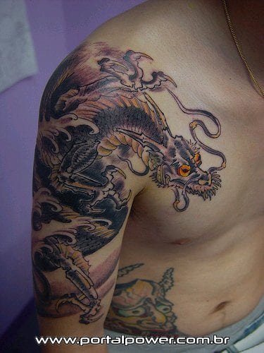 Tatuagem Dragao (11) Tatuagens de dragão nas costas (16)