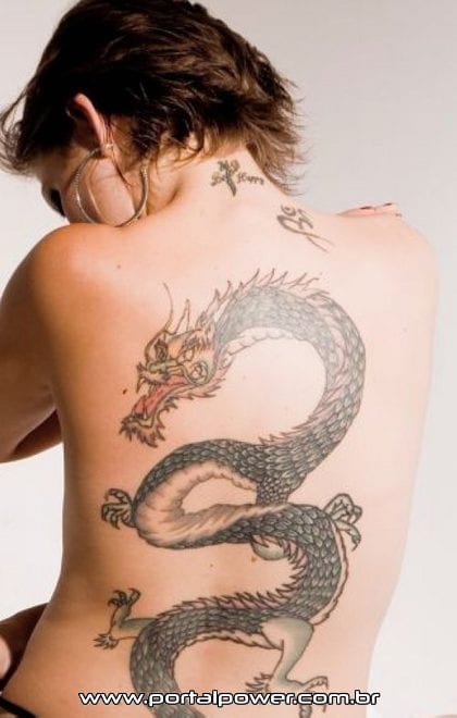 Tatuagem Dragao (6) Tatuagens de dragão nas costas (21)
