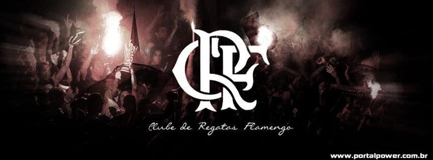 capa flamengo preta facebook