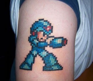 Mega Man Tattoo Mega Man Tattoo