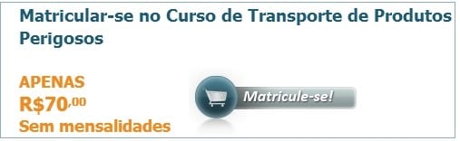 Curso de Transporte de Produtos Perigosos Curso de Transporte de Produtos Perigosos