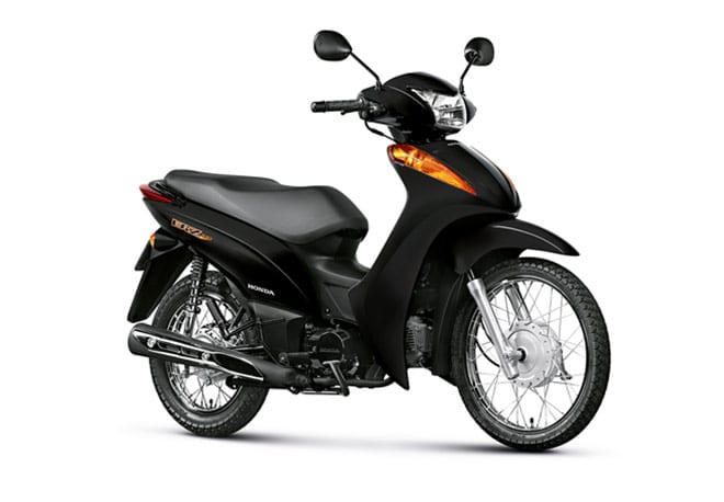 Honda Biz 2015 preta 2