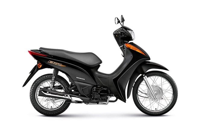 Honda Biz 2015 preta