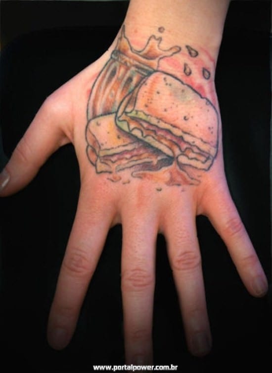 Tatuagem alimentos