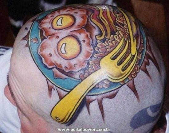 Tatuagem alimentos