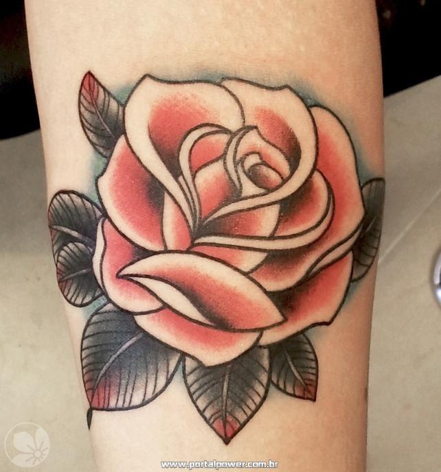 Tatuagens femininas e masculinas de Rosas 16 Tatuagem de Rosas 20