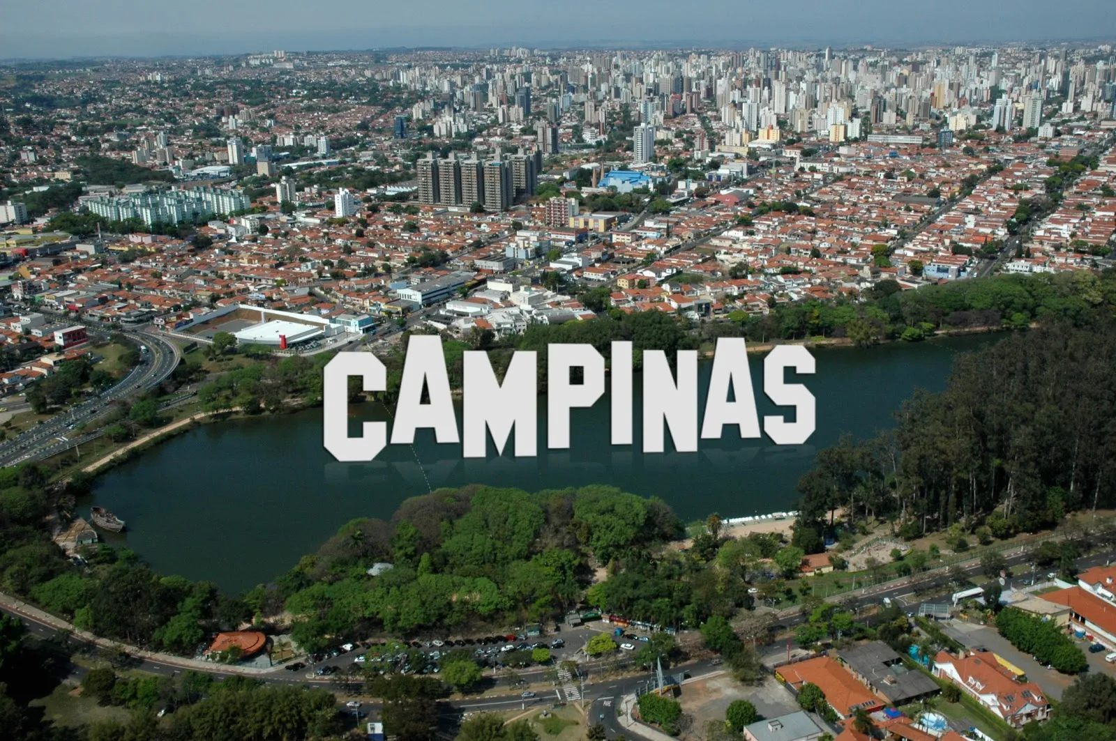 Lagoa Taquaral em Campinas