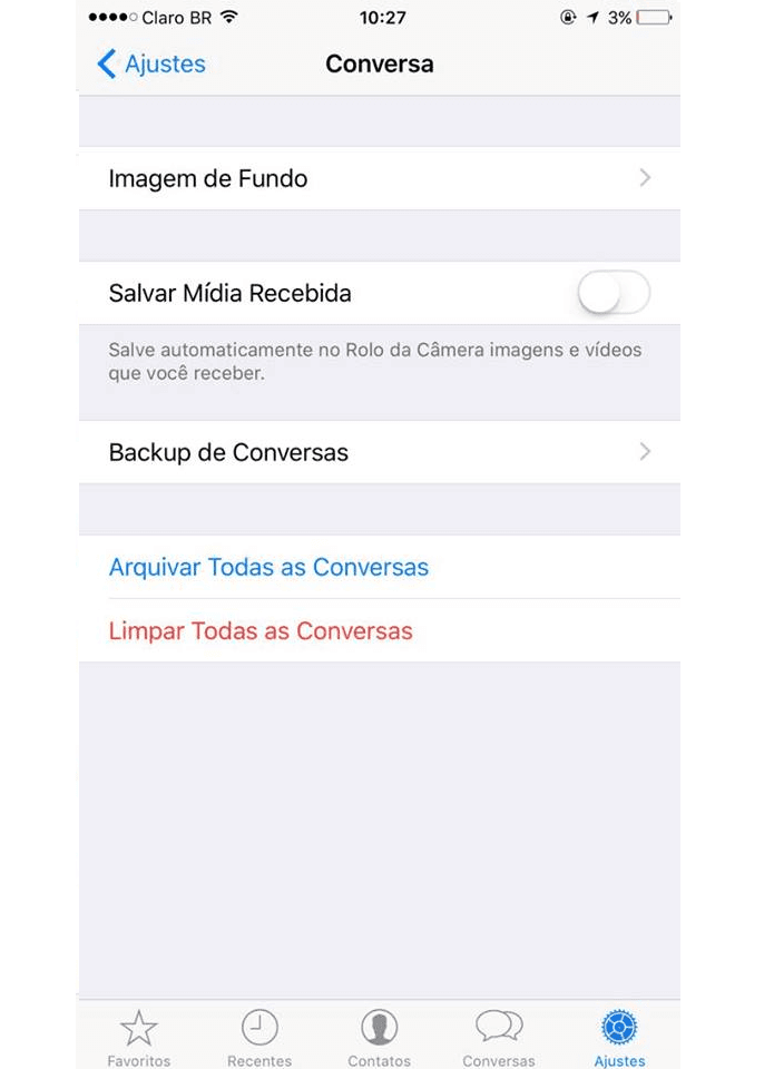 Como alterar a cor de fundo do bate-papo do WhatsApp 5 WhatsApp3 (1)