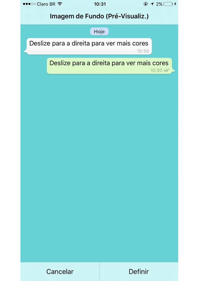 Como alterar a cor de fundo do bate-papo do WhatsApp 8 WhatsApp6 (1)