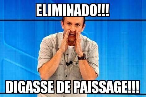 Eliminado diga-se de passagem