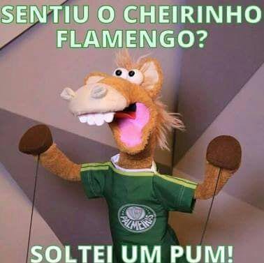 Sentiu o cheirinho flamengo ? SOLTEI UM PUM