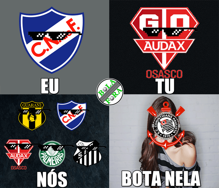 zoando corinthians