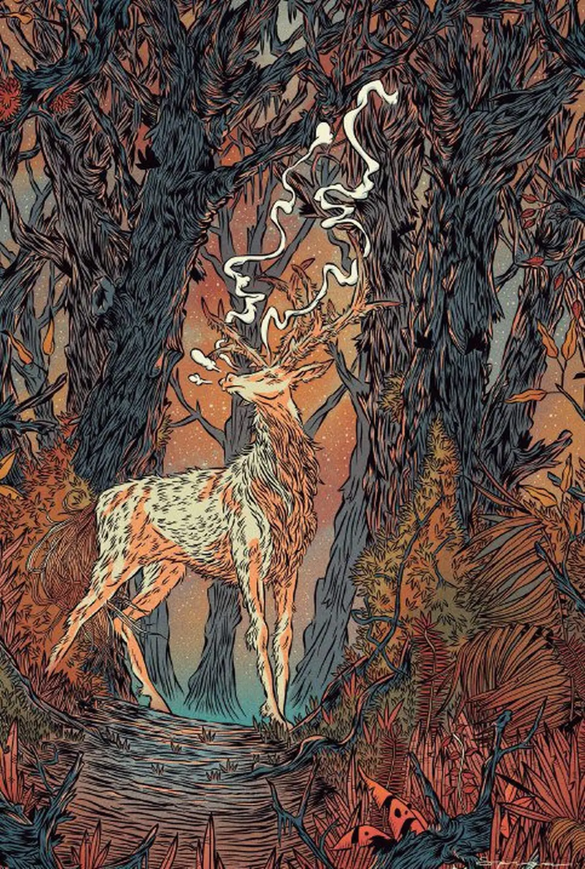 Trabalho de escola - Tudo sobre Folclore Brasileiro 3 ANHANGÁ - Espírito da floresta