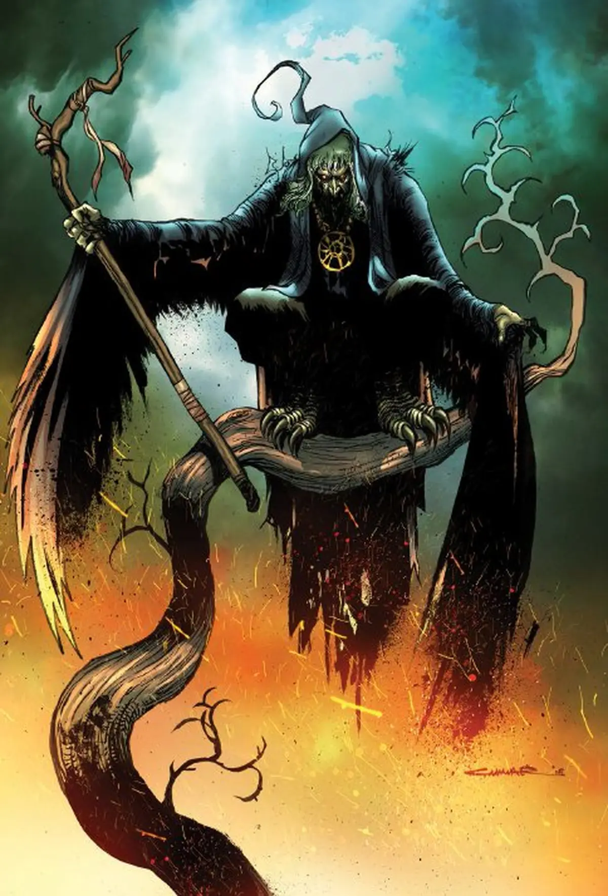 Trabalho de escola - Tudo sobre Folclore Brasileiro 5 BRUXA - Mulher que se transforma em ave