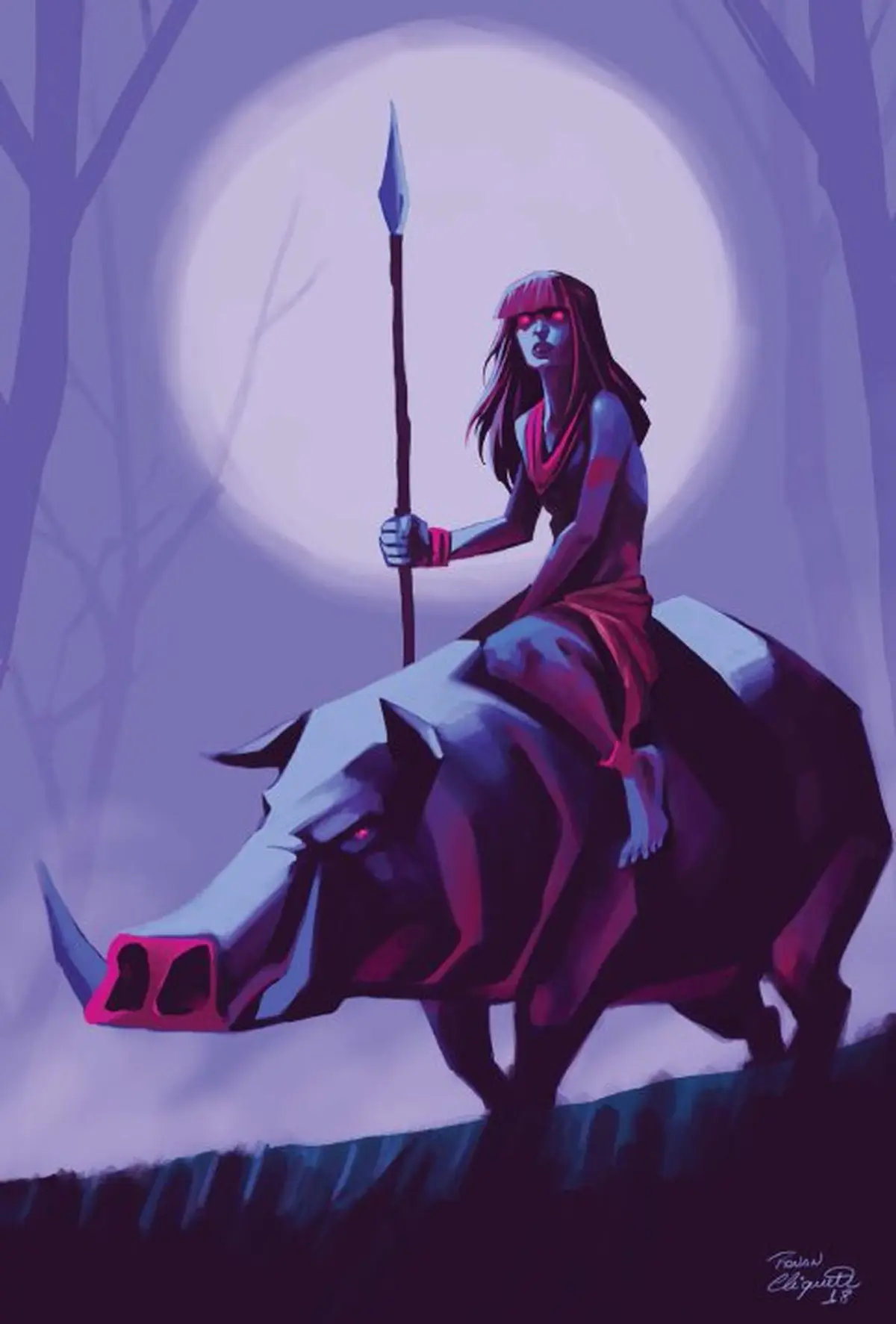 Trabalho de escola - Tudo sobre Folclore Brasileiro 7 CAIPORA - Protetora da floresta