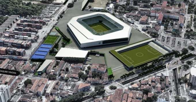 Novo estadio santos 4