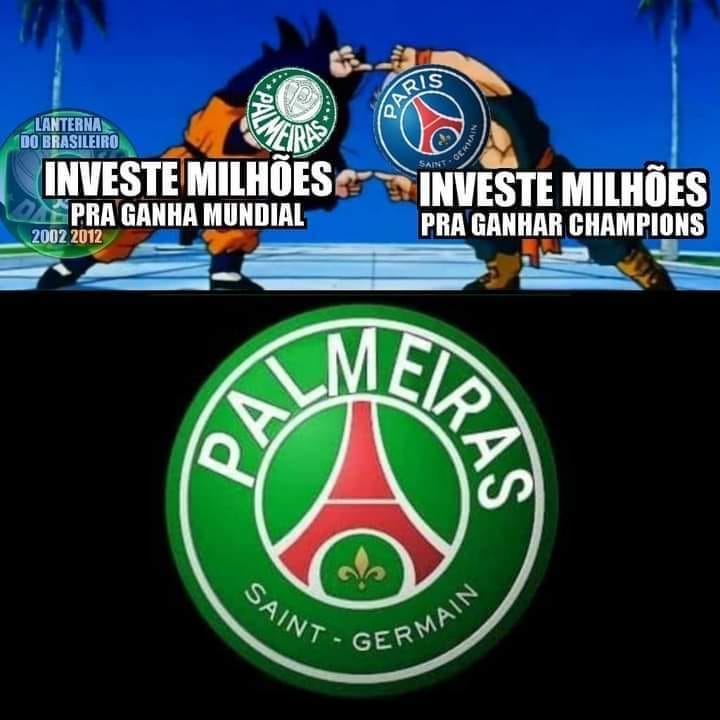 Palmeiras e PSG Palmeiras e PSG