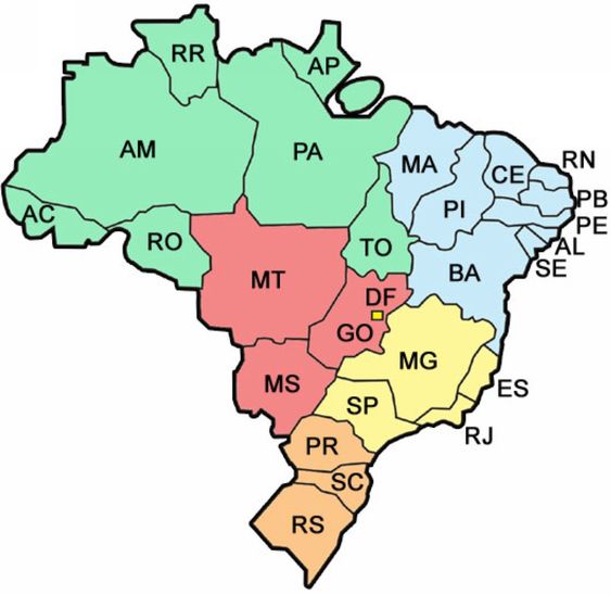 Estados do Brasil Estados do Brasil