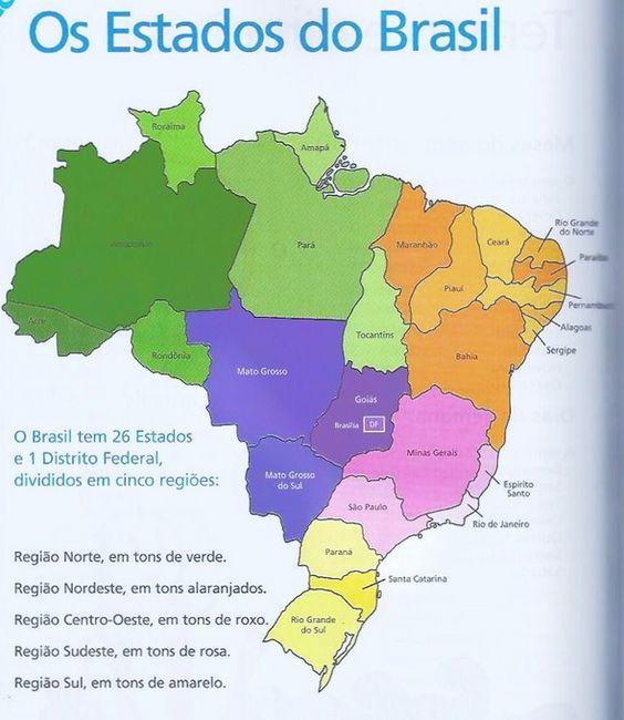 Regiões e Estados do Brasil Regiões e Estados do Brasil