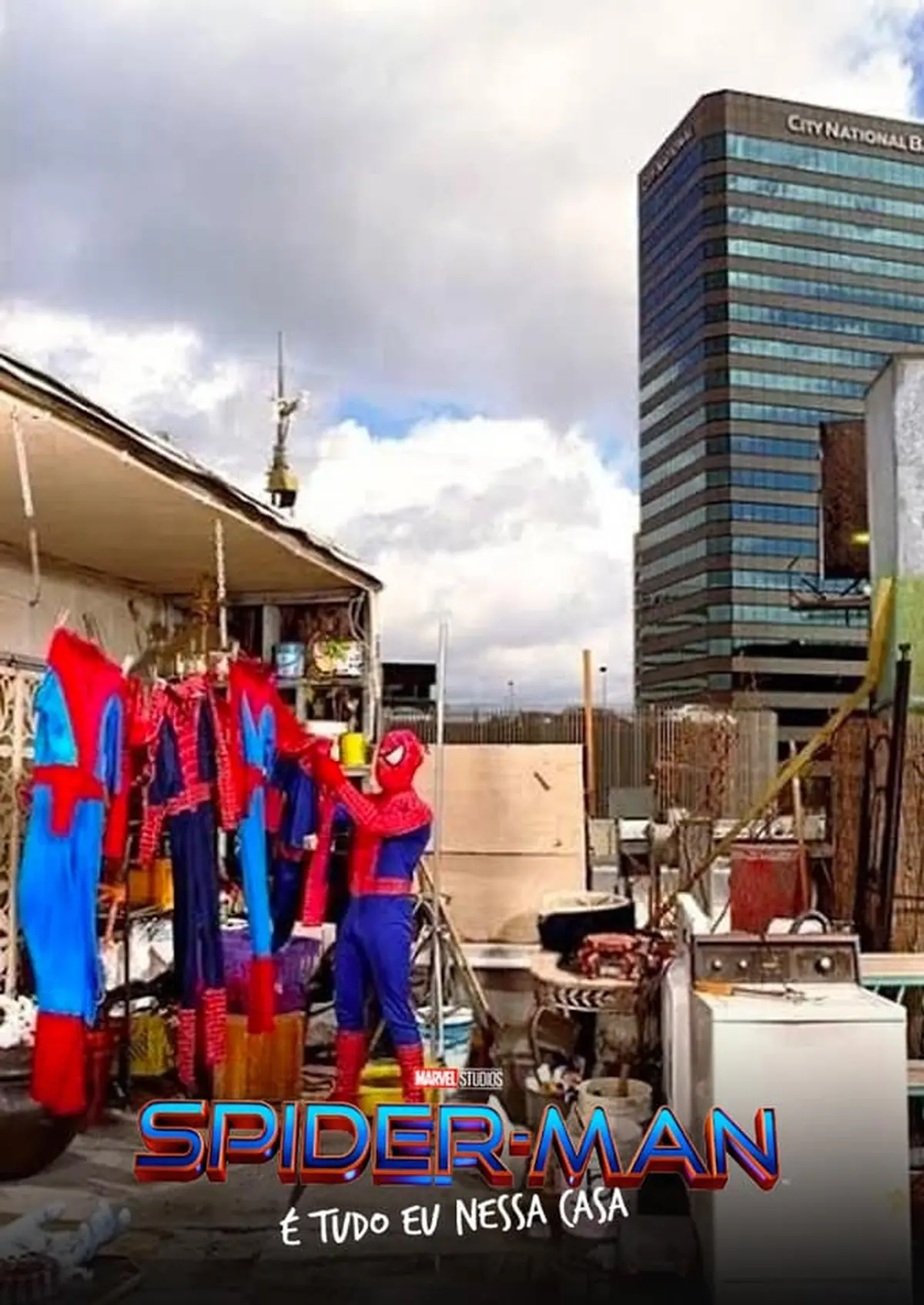 Homem Aranha e tudo eu nessa casa
