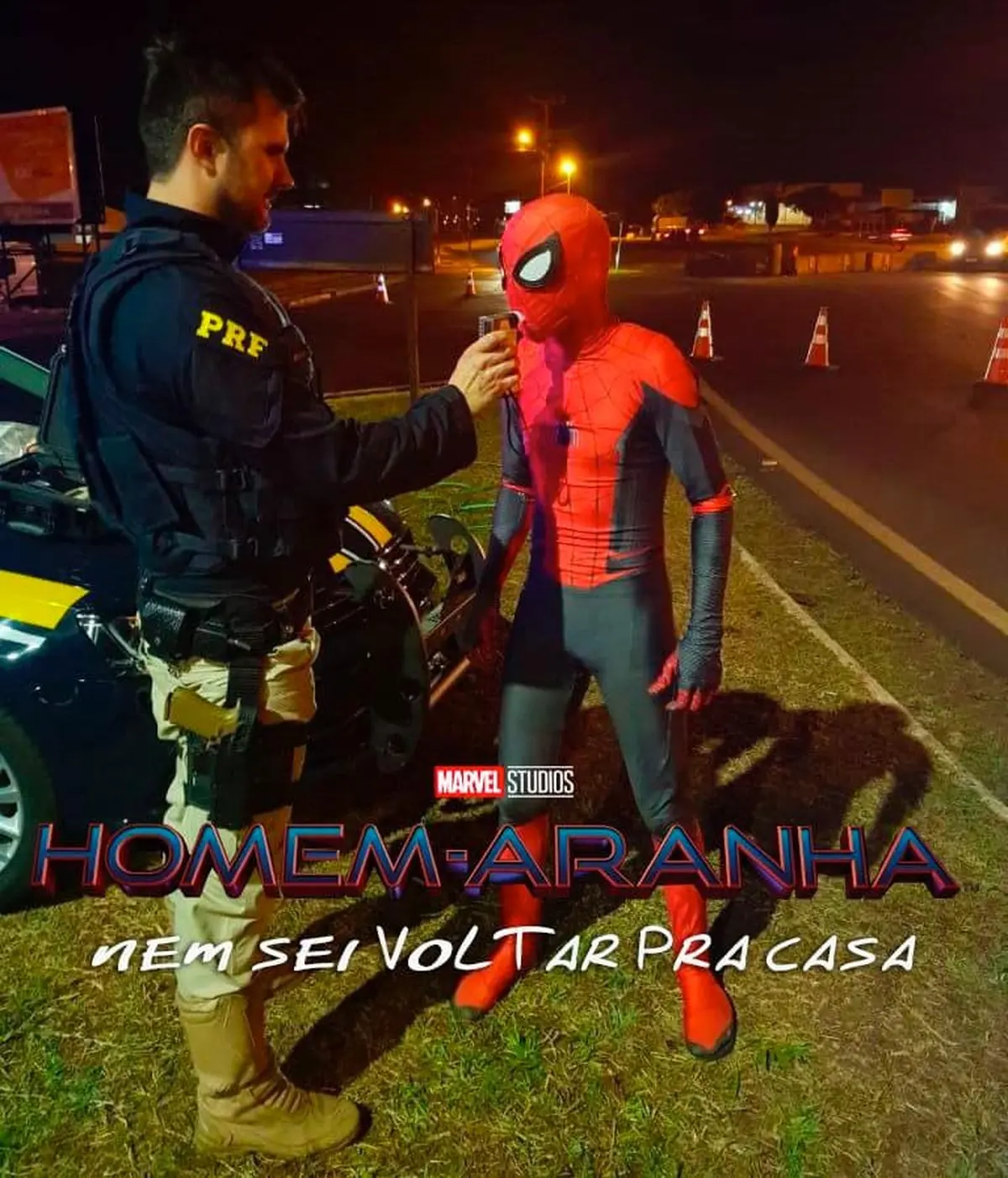 Homem Aranha nem sei voltar pra casa