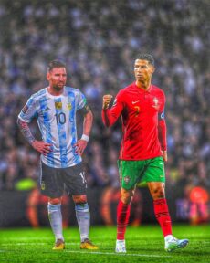 Cristiano Ronaldo Wallpapers 4K para PC e Celular | Fotos em Alta Resolução 81 Messi e Cristiano Ronaldo