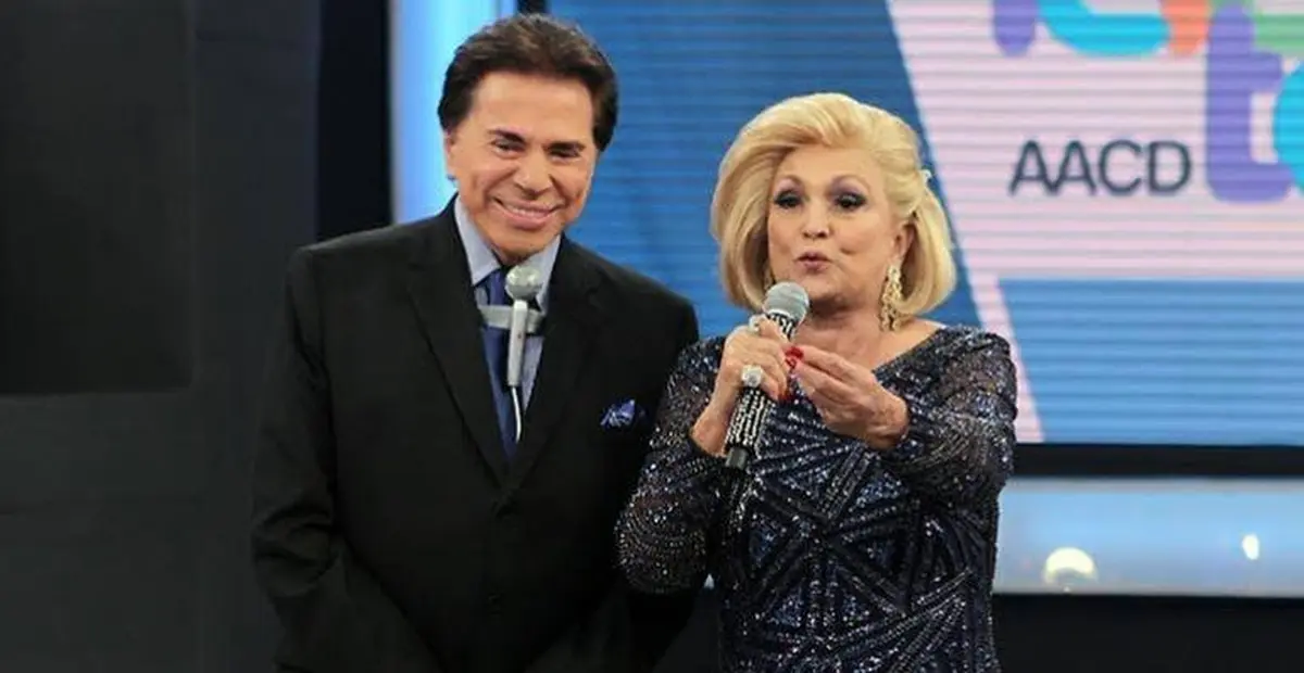 Silvio Santos e Hebe Silvio Santos e Hebe