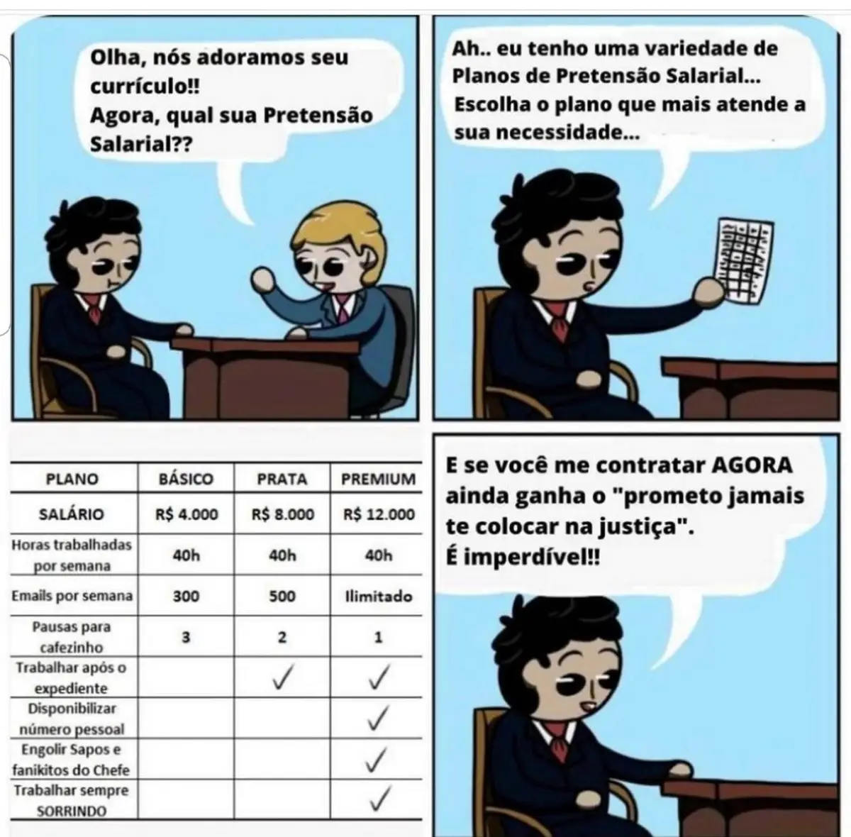 Agora e assim na hora de contratar um funcionario Agora e assim na hora de contratar um funcionario