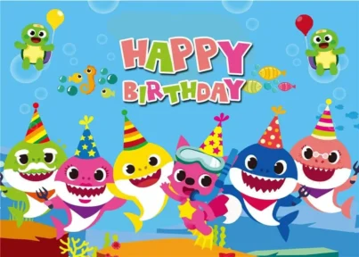 Baby Shark Wallpapers, papel de parede Full HD Android e IOS 13 Baby Shark Wallpaper papel de parede