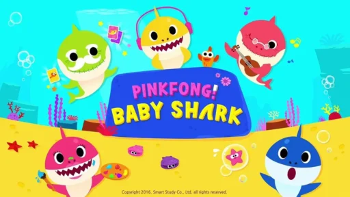 Baby Shark Wallpapers, papel de parede Full HD Android e IOS 14 Baby Shark Wallpaper papel de parede