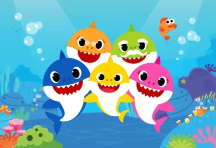 Baby Shark Wallpapers, papel de parede Full HD Android e IOS 20 Baby Shark Wallpaper papel de parede