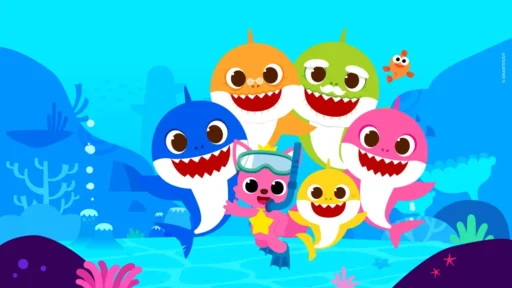 Baby Shark Wallpapers, papel de parede Full HD Android e IOS 24 Baby Shark Wallpaper papel de parede