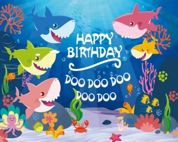 Baby Shark Wallpapers, papel de parede Full HD Android e IOS 27 Baby Shark Wallpaper papel de parede