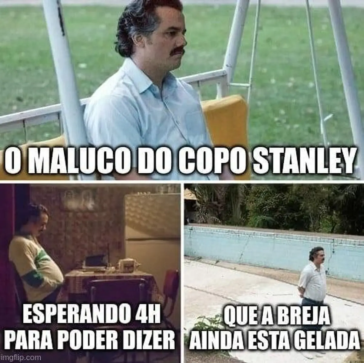 Essa mania agora de copo da Stanley Essa mania agora de copo da Stanley