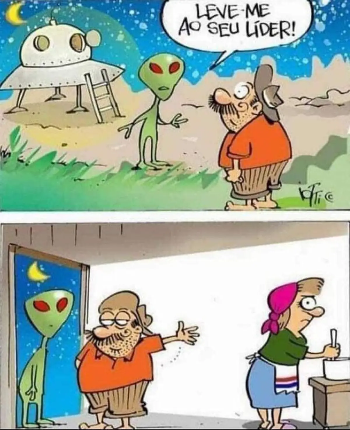 Me leve ao seu lider