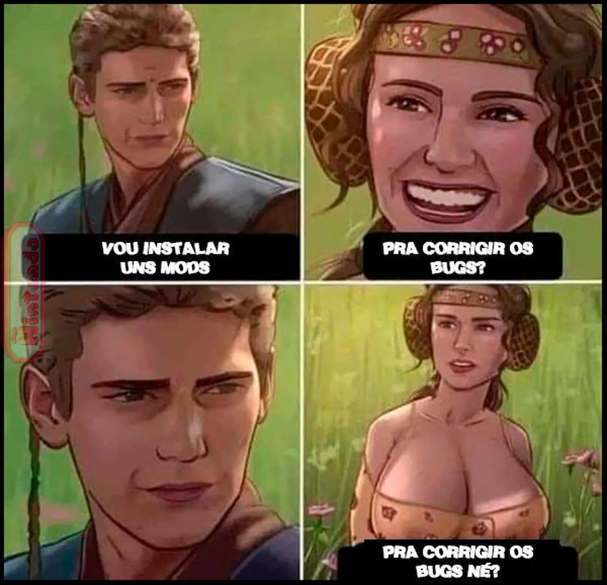 Vou instalar uns mods