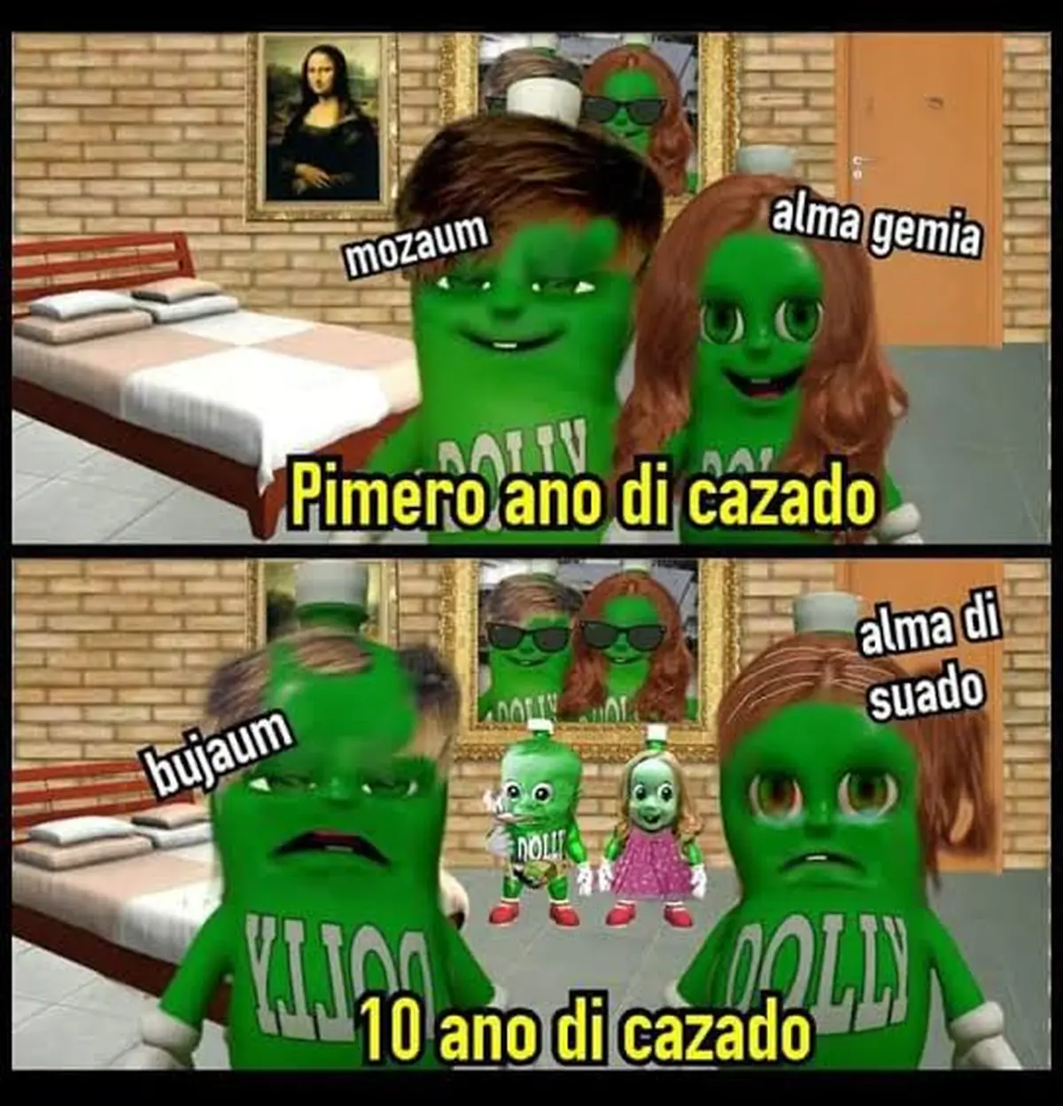 Dolynho namorando e Dolynho casado Dolynho namorando e Dolynho casado