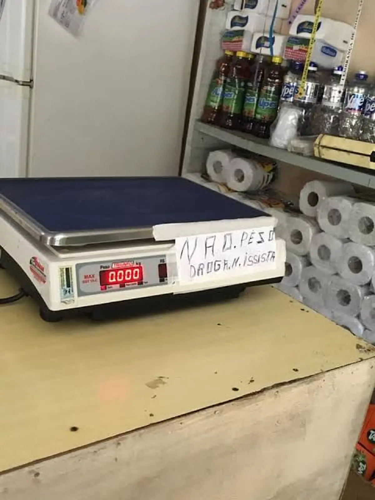 Nao peso droga nao insista