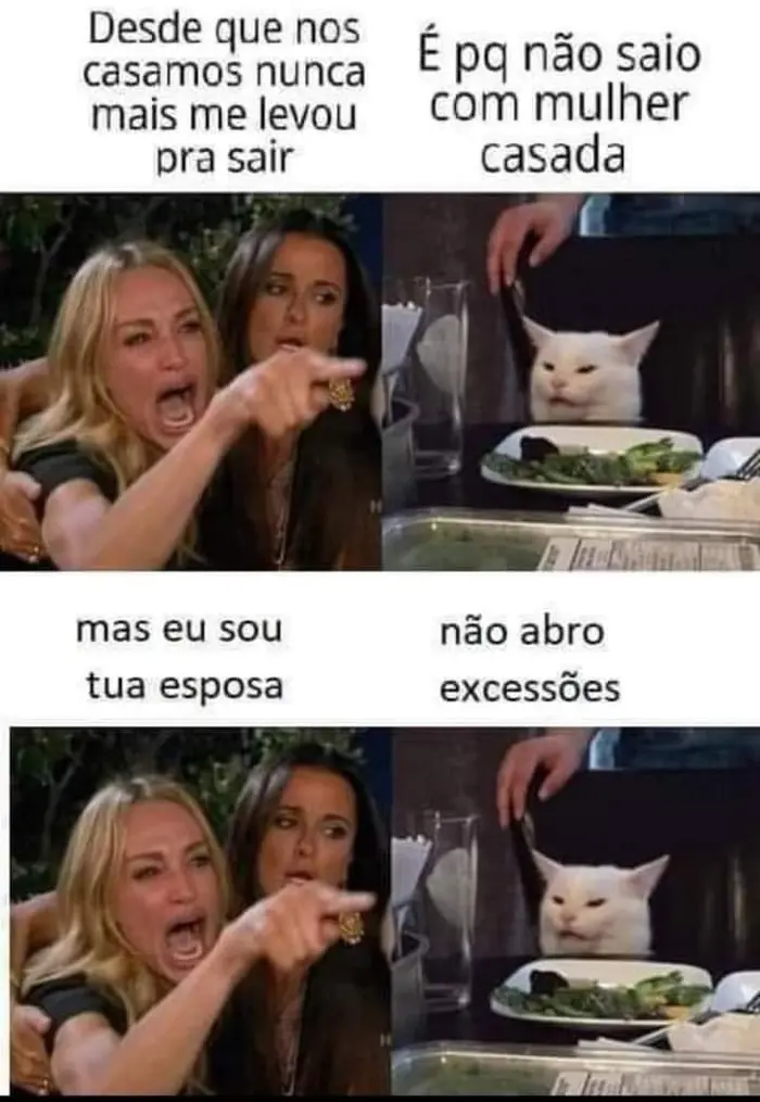 Nao saio com mulher casada